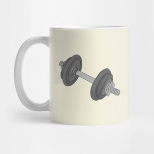 Dumbbell Workout Mug